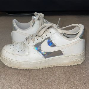 Metallic Nike Air Force 1
